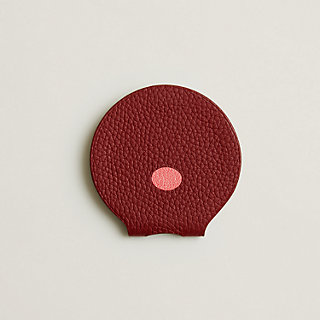 優雅さを映す HERMES Mirror accessory ミラーアクセサリー compact-mirror--1075798 B1-